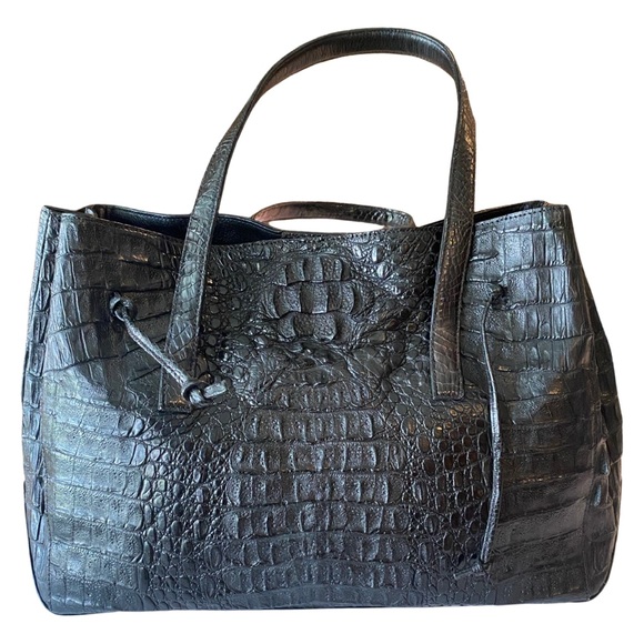 Eileen Kramer crocodile shoulder bag. EUC - Picture 2 of 12